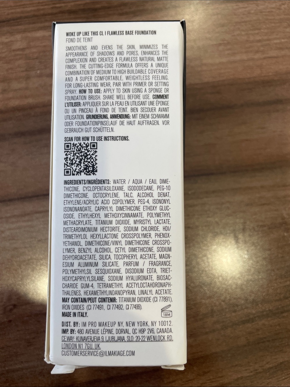 IL MAKIAGE Flawless Base Foundation - Black Packaging - Picture 3 of 5